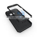 Premium Armored Tank Style Case Combo PC+TPU Kickstand Mobile Back Cover Case For Samsung Galaxy S6 With Screen Protector thumbnail-3