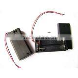 On/Off Switch 2 x AA Cell(UM-3*2) Battery Case Holder With Lead Wire & Cover thumbnail-1