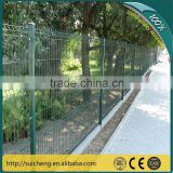 PVC Coated double wire mesh fence galvanized coated fence(Guangzhou Factory)