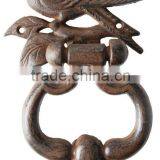 DOOR KNOCKER, ANTIQUE BRASS KNOCKER, BIRD DOOR KNOCKER thumbnail-1