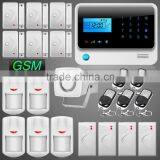 Top Sales Easy-Used IOS/Android App Controlled Wireless/Wired GSM Home Security Alarm System With Shock Door Sensor thumbnail-1