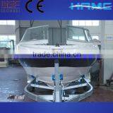 White and Blue HA630 Inboards Speed Yacht thumbnail-1