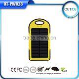 Wholesale Dual Usb Polymer 5000mah Power Bank Solar Charger for Mobile