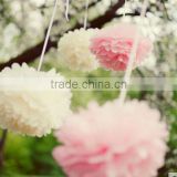 Hanging Wedding Colorful Handcraft Flower From Paper
