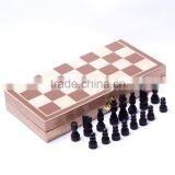 Folding Wooden Chess Chessboard Chess Wooden Chess thumbnail-2