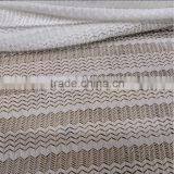 popular net wheat design elastic nylon fabric mesh for dresses