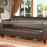 leather sofa cum bed HC1063