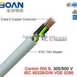 Control 500 B control cable 300/500V flexible Cu/PVC/PVC IEC 60228/DIN VDE 0295