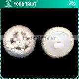 29MM Beige Cotton Cord Cover Plastic Shank Sewing Button thumbnail-6