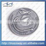 Promotion Custom Metal 3D Old Pewter Alloy Token Coin