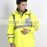 Anhui Factory Hot Sale High Quality Thick Police Raincoat With Reflective Stripes thumbnail-2