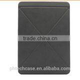 Black Smart Transformer Case for Apple IPad 6 PU Leather Cover Cases thumbnail-3