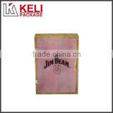 Hot New Products for 2015 Two Bottle PVC Window Wooden Wine Box thumbnail-1