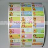 cheap hat boxes 50 micro mylar PET film for electronic sticker