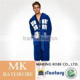 Doctort Who-Tardis Personalized Fleece Bathrobe thumbnail-1