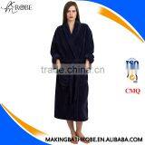 OEM Factory Sexy See Through 100% Polyester Bathrobe Sleepwear for Women thumbnail-1