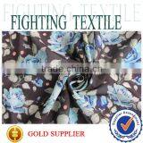 Woven Polyester Flower Design Digital Printing Chiffon Fabric thumbnail-2