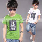 Fashion Cheap Factory Price Good Quality Kids Round Neck T-shirt China Supplier thumbnail-1