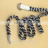 Double D Rings Rope Belt With PU Covered thumbnail-2