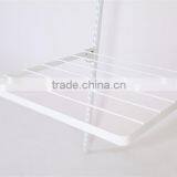 Metal Material 600MM White Balcony Clothes Drying Rack thumbnail-2