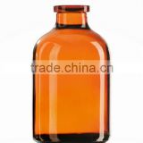 Amber glass bottles for injection