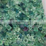 Natural Rock Rough Green Color Fluorite Tumble Stone