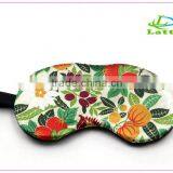 Sexy Beautiful Printed Flower Eye Mask With Suedue