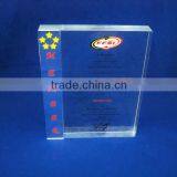 New Award Block Clear Transparent Award Prize Spoil Trophy thumbnail-2
