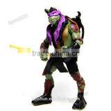4x Teenage Mutant Ninja Turtles TMNT Da Vinci/Raphael/Mikey/Donatello 5" Action Figure Loose thumbnail-2