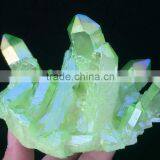 Large Green Electroplating Crystal Cluster for Selling thumbnail-3