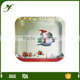 Disposable Retangular Gold Paper Plate With Printing thumbnail-5