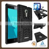Chinese Supplier Heavy Duty Armor Kickstand TPU+PC 2 in 1 Case For Alcatel Flash 2 Armor Slim Back Cover Lowest Price