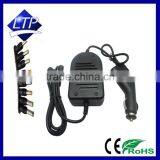 CE Rohs Approved 90W Universal Laptop Car Charger With 8 Different DC Tips thumbnail-1