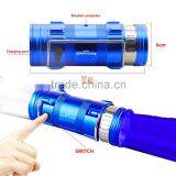 Multi-function Rechargeable Dual LED Light Source Lamp 4-speed Dimming 360 Degree Night Fishing Lights Flashlight Torch thumbnail-3