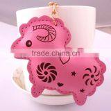 DUPAI Animal Type Leather Keychains/Sheep Key Chain thumbnail-2