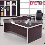 Modern Executive Desk Office Table Designs, Executive Wooden Office Desk, l Shaped Office Desk thumbnail-1