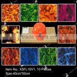 Liquid Image NO.X5FL10V1 Fashion Flame Patterns Water Transfer Printing Film Hydrographic Film Hydro Dipping Film 40x50 Packag thumbnail-1