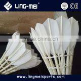 Lower Price Oem Badminton Goose Feather Shuttlecocks Supplier thumbnail-2