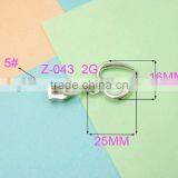 Metal Zipper Puller Z-043 Round Shape Puller thumbnail-1