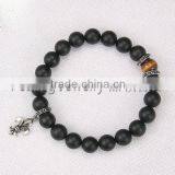 2016 Onyx Tiger Eye Bracelet Charming Beads Bracelets Bangles Charm Natural Stone Bracelet Yoga Jewelry Men Women thumbnail-1