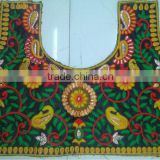 Flower Patch Embroidery Fabric for lady garment