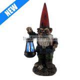 17 Inch Walking Fred Zombie Gnome Garden Polyresin Gnome thumbnail-1