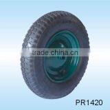 14"x3.50-8 Pneumatic Wheel for Hand Truck, Tool Cart-PR1420 thumbnail-1