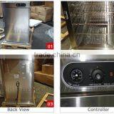 Stainless Steel Commercial Cart Electric Warmer Food Cart For Sale(INEO Are Professional on Commercial Kitchen Project) thumbnail-5