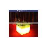 16 Color Led Bar Table With Ice Bucket and Glass Top thumbnail-3