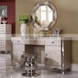 2016 New MDF Bedroom Dressing Mirror With Crocodile Skin PU thumbnail-1