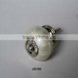 Hand Painted Ceramic Knob Available in Other Colour and Patterns thumbnail-1