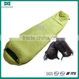 Low price padded cotton sleeping bag for camping