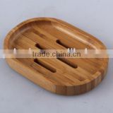 oval bamboo soap box