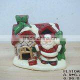 Ceramic Santa House 818 thumbnail-1